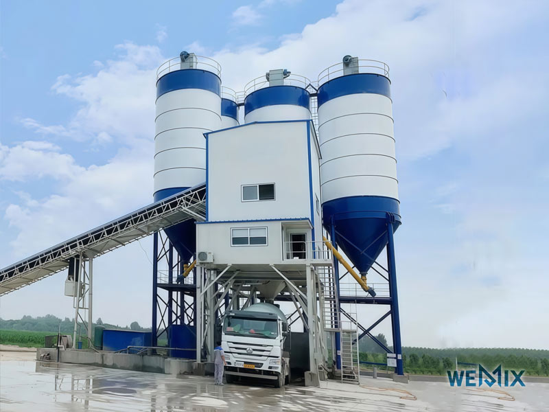 HZS180 Concrete Batching Plant